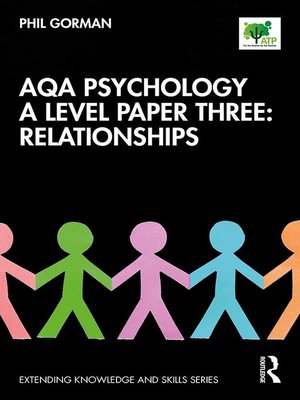 cover image of AQA Psychology a Level Paper Three